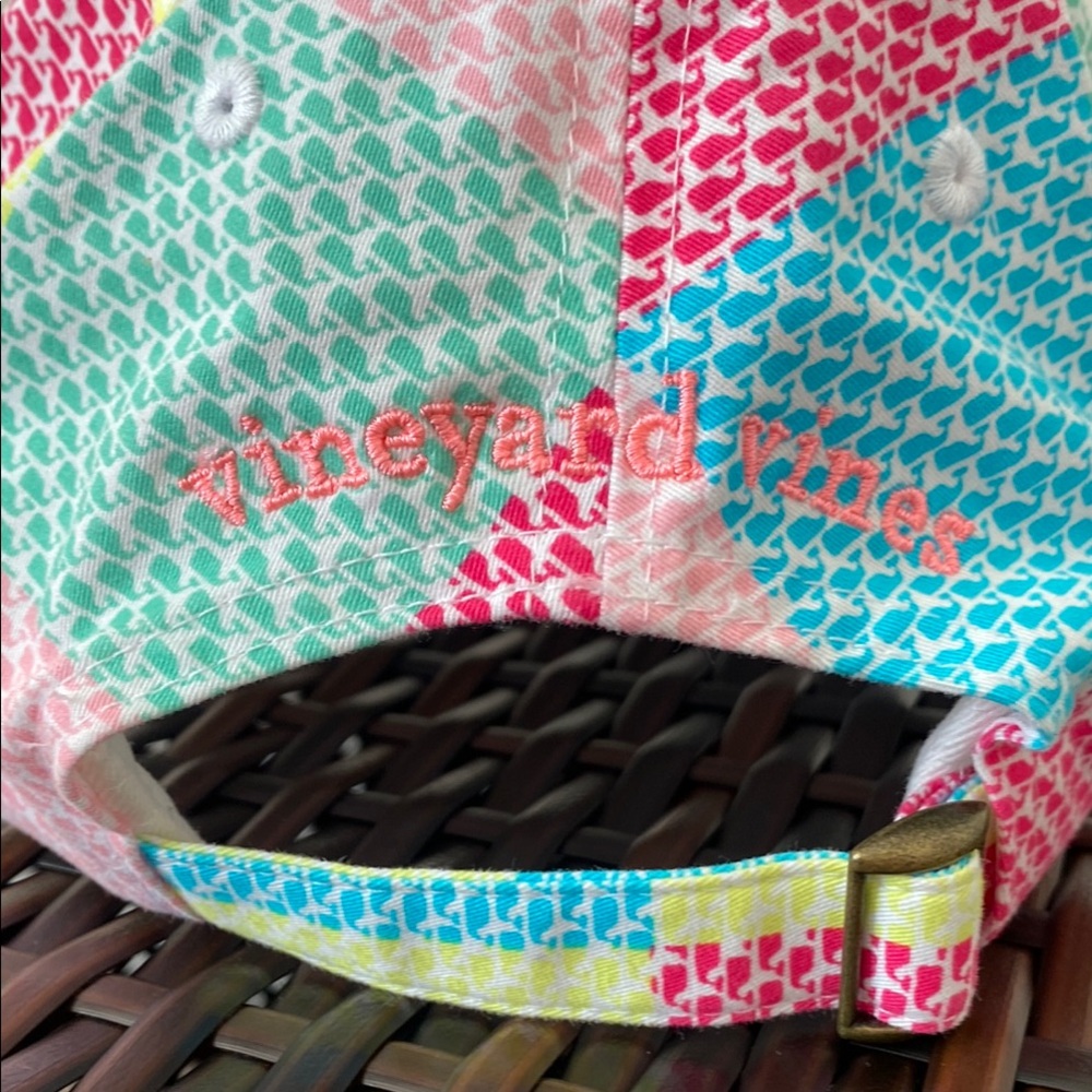 Patchwork Vineyard Vines Colorful Pastel Baseball… - image 3